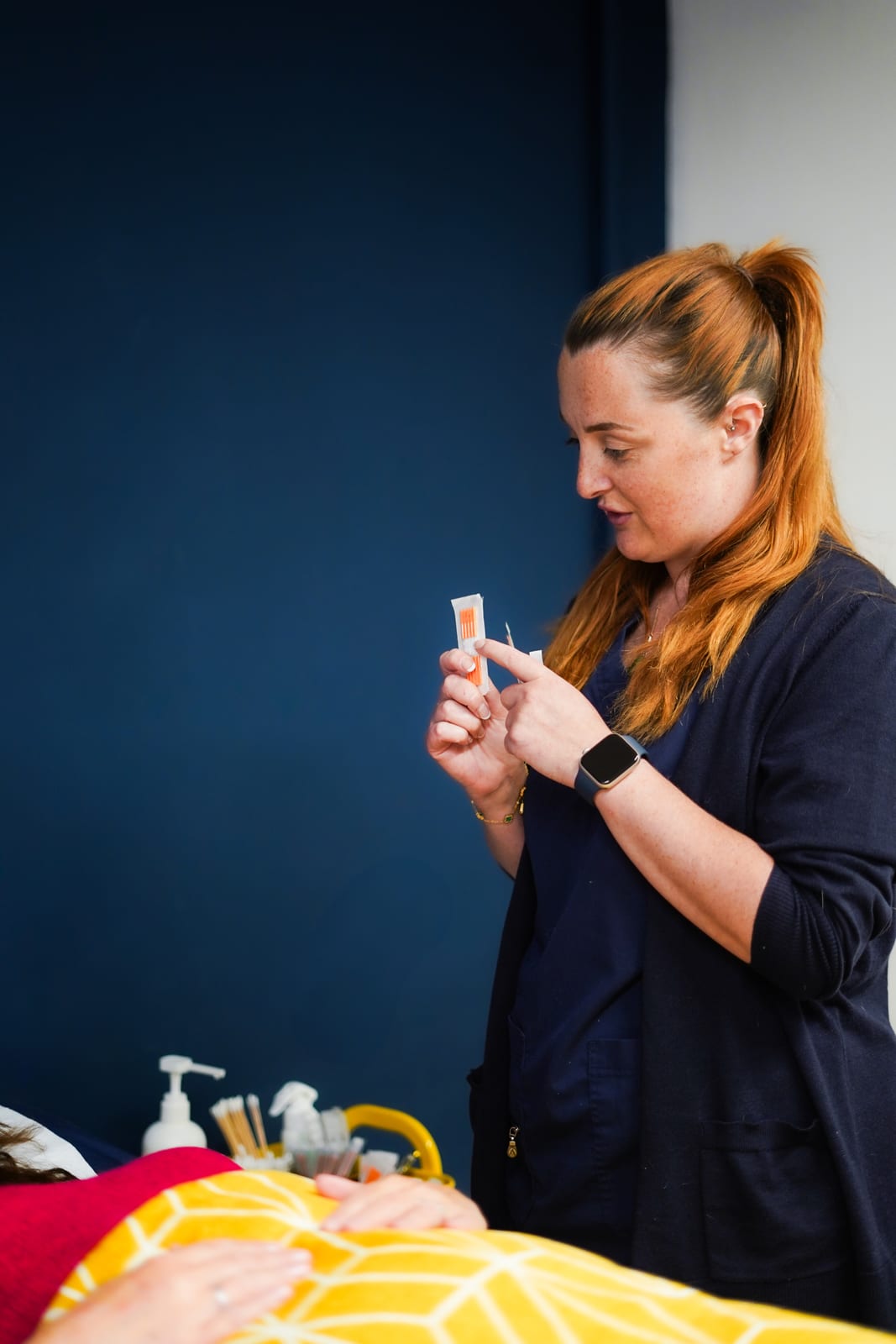 Acupuncture treatment at Laura's clinic in Boldmere, Sutton Coldfield